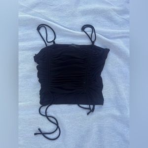 Cute touched black crop🖤🖤🖤